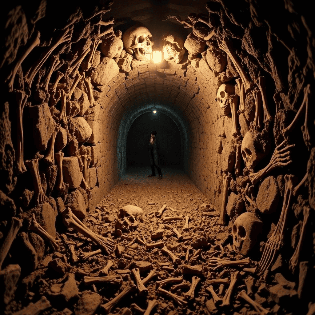 The real history about the bones moved in the Catacombs of Paris